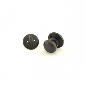 Kwikset 604CV-V1 Cove Signature Series Interior Single Cylinder Handleset Trim with New Chassis