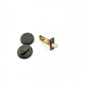 Kwikset 677 UL One Sided Turn Deadbolt with Blank Plate