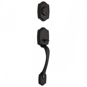 Kwikset 687BWLIP-S Belleview Single Cylinder Exterior Handleset SmartKey