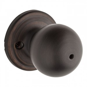 Kwikset 730CA-RGC Circa Privacy Door Lock with New Chassis