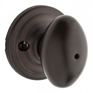 Kwikset 730L-GC Laurel Privacy Door Lock with New Chassis
