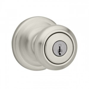 Kwikset 741CN-BB Cameron Entry with Free Interior in Brown Box