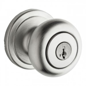 Kwikset 745H-SGC UL Hancock Entry Door Lock SmartKey with New Chassis with 2-3/4" Latch