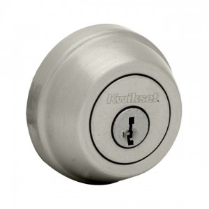 Kwikset 780-SFV1 Single Cylinder Deadbolt with New Chassis SmartKey with SCAL Latch and 5303 Strike