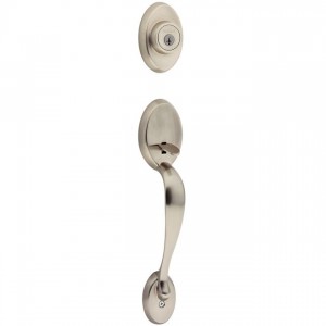 Kwikset 800CELIP-S Chelsea Single Cylinder Exterior Handleset SmartKey