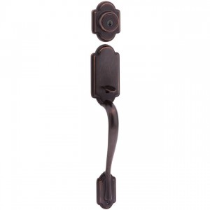 Kwikset 801ANLIP-S Arlington Double Cylinder Exterior Handleset SmartKey