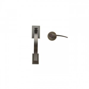 Kwikset 815TVHKTLRH Right Hand Passage Tavaris Handleset with Interior Right Hand Katara Trim, No Deadbolt