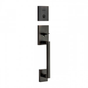 Kwikset 818SCELIP Single Cylinder San Clemente Exterior Handleset with SmartKey