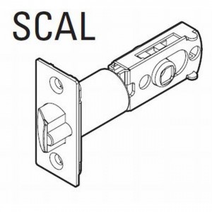 Kwikset 83517 UL Adjustable Square Corner Deadlatch