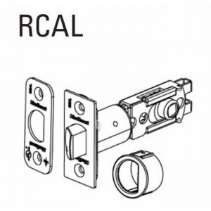 Kwikset 83518004 UL Adjustable Radius Corner Deadlatch
