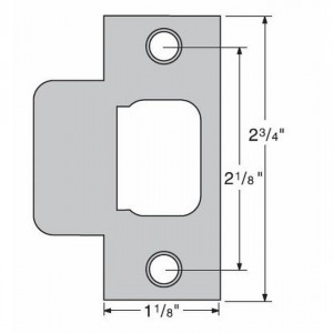 Kwikset 84632 Deadbolt T Strike