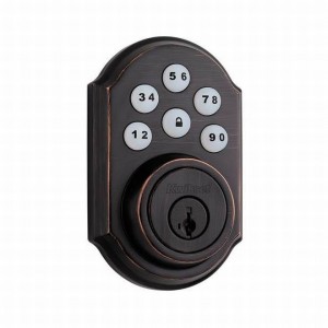 Kwikset 909-S Smartcode Touchpad Electronic Deadbolt SmartKey