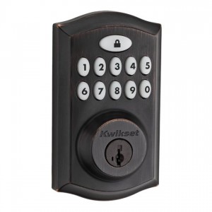 Kwikset 913-S Traditional Smartcode Touchpad Electronic Deadbolt SmartKey