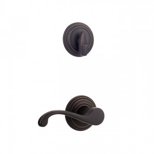 Kwikset 966CHLRH-V1 Right Hand Commonwealth Interior Single Cylinder Handleset Trim with New Chassis