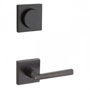Kwikset 968MRLSQT Montreal Square Interior Dummy Handleset Trim