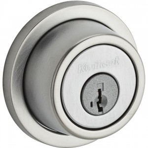 Kwikset 994RDT Contemporary Round Double Cylinder Deadbolt SmartKey