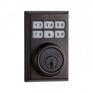 Kwikset CP910CNTZW Z-Wave Enabled Contemporary Smartcode Deadbolt