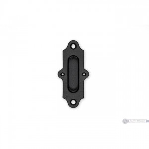Leatherneck 0117-0099 Flush Door Pull Handle for Flat Track - Black