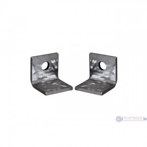 Leatherneck 0117-3041 Door Stop with Cushion for 142 Track Machine Polished