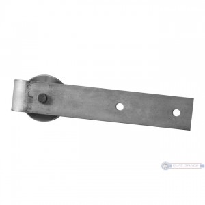 Leatherneck 0117-4052 Straight 402-Q Hanger with Quiet Wheel for Flat Track Mill Stainless Steel