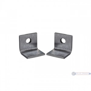 Leatherneck 0117-9041 Door Stop with Cushion for 142 Track - Brushed Nickel