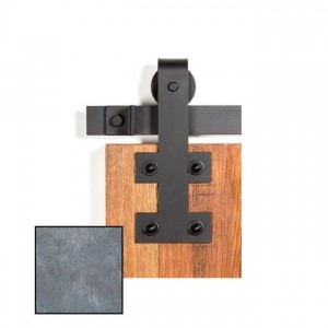 Leatherneck 0120-2550 I Shaped 409-Q Hanger with Quiet Wheel for Flat Track Unfinished