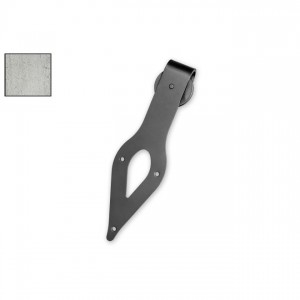 Leatherneck 0120-4025 Teardrop 410-Q Hanger with Quiet Wheel for Flat Track Mill Stainless Steel