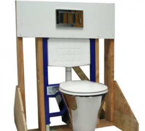 Geberit In-wall Flushing Mechanism w/Carrier