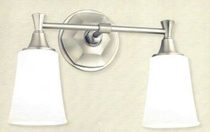 Norwell Iris Double Sconce w/Matte Opal Glass - 9702