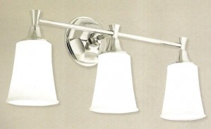 Norwell Iris Triple Sconce w/Matte Opal Glass - 9703