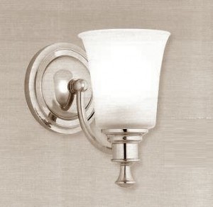 Norwell Sienna Single Sconce w/Frosted Glass - 9721