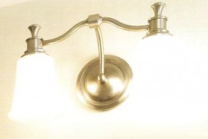 Norwell Sienna Double Sconce w/Frosted Glass - 9722