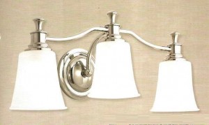 Norwell Sienna Triple Sconce w/Frosted Glass - 9723