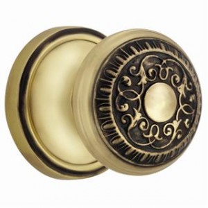 Nostalgic Egg & Dart Knob Privacy Knob Set