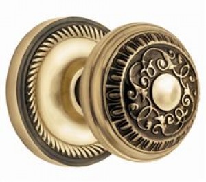 Nostalgic Egg & Dart Knob Passage Knob Set