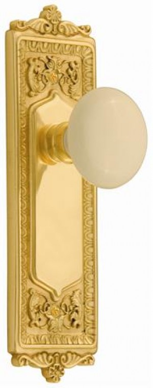 Nostalgic Egg & Dart Plate w/Porcelain Dummy