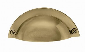 Nostalgic Brass Bin Pull