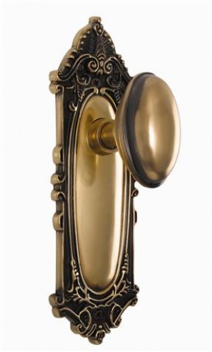 Nostalgic Victorian Plate /Homestead Privacy Knob