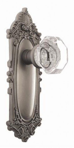 Nostalgic Victorian Plate w/Waldorf Dummy Knob