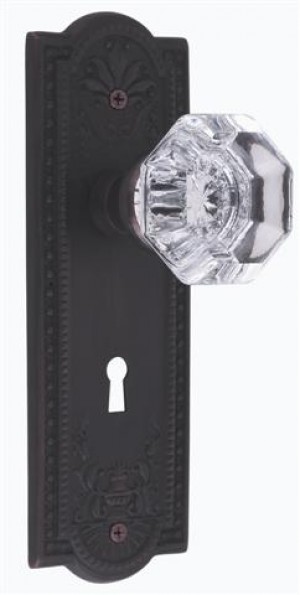 Nostalgic Meadows Plate w/Waldorf Passage Knob