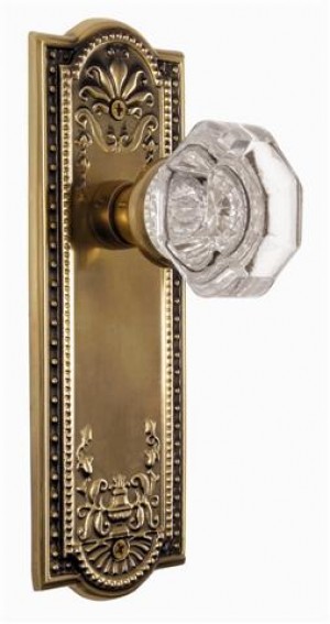 Nostalgic Meadows Plate w/Waldorf Dummy Knob