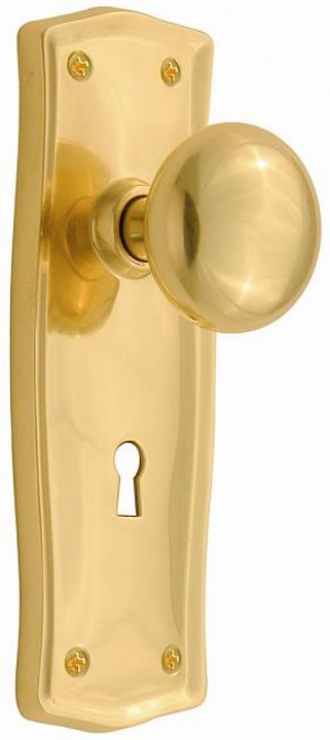 Nostalgic Prairie Plate w/New York Dummy Knob