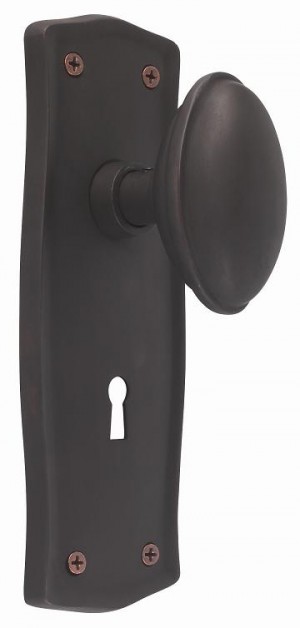 Nostalgic Prairie Plate w/Homestead Dummy Knob