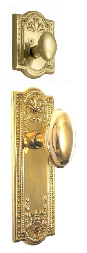 Meadows Interior Handleset w/Homestead Knob