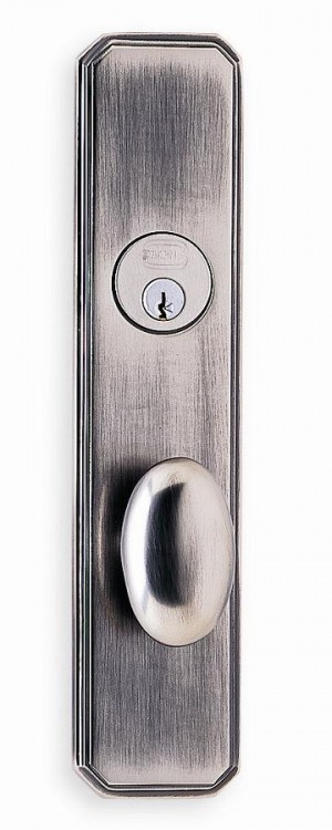 Omnia 11860AC Mortise Lockset w/Oval Knob