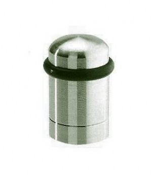 Omnia Stainless Steel Round Door Stop - 7602