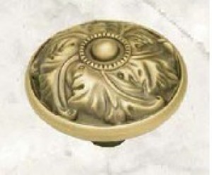 Period Brass Acanthus D2 1 1/4 Knob