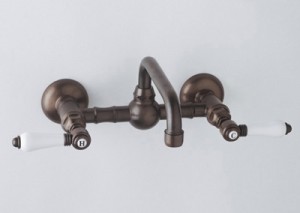 Rohl A1423LC Country Wall Mount Bridge