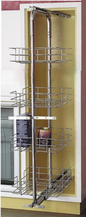 Reval 52" Adjustable Pullout Pantry
