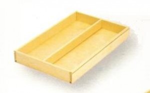 12.65" Double Accessory Tray by Valen